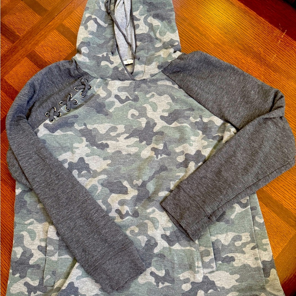 Camouflage Hoodie by Maurice’s